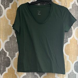 a new day Women's Forest Green Short Sleeve Tee